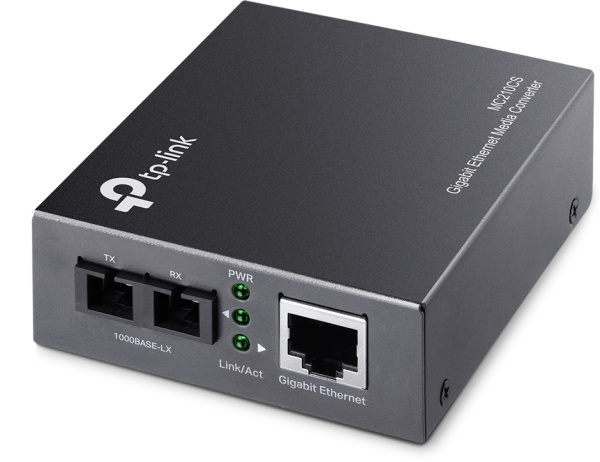 Медиаконвертер TP-Link MC210CS 1000Mbit RJ45 1000Mbit SC