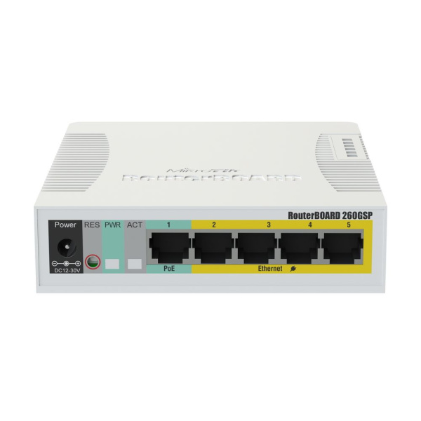 Коммутатор Ethernet MikroTik CSS106-1G-4P-1S