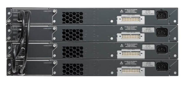 Коммутатор Cisco Catalyst 2960X с модулем стекирования Cisco C2960X-STACK (SN: FOC190635J7)