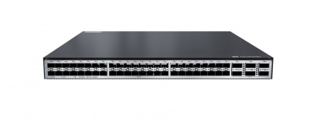 Коммутатор Huawei S6730-H48X6C, 48x 10GE SFP+, 6x 40GE QSFP28 (апгрейд до 100GE), 2x 600W AC блока питания, лицензии L-100GEUPG-S67H и L-MLIC-S67H, монтажные уши, консольный кабель 3 м