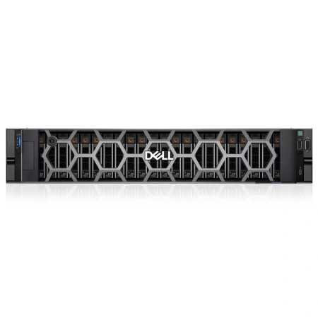 Сервер Dell PowerEdge R760 с процессорами 2x Intel Xeon Gold 6548N (32C/64T, 2.8GHz), 1.024TB RAM (16x 64GB RDIMM), RAID-контроллером BOSS-N1 (2x 480GB M.2 SSD в RAID 1), сетевыми адаптерами Nvidia ConnectX-6 Lx 10/25GbE и QLogic 32Gb Fibre Channel HBA, 2