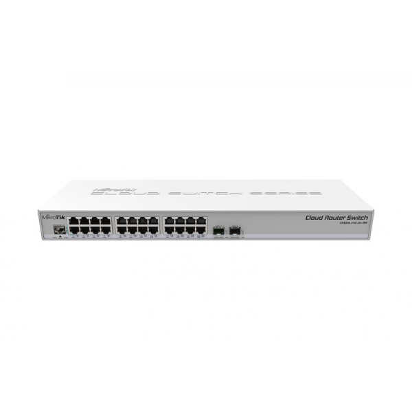 Коммутатор MikroTik CRS326-24G-2S+RM