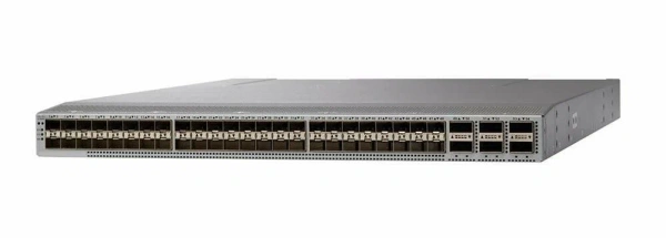 ​Коммутатор Cisco Nexus N9K-C93180YC-FX3, 48 портов 1/10/25G SFP+, 6 портов 40/100G QSFP28, поддержка MACsec и SyncE, комплект для монтажа в стойку, 4 вентилятора с фронтальным забором воздуха, два блока питания 650 Вт AC, автономная IOS с поддержкой BGP,