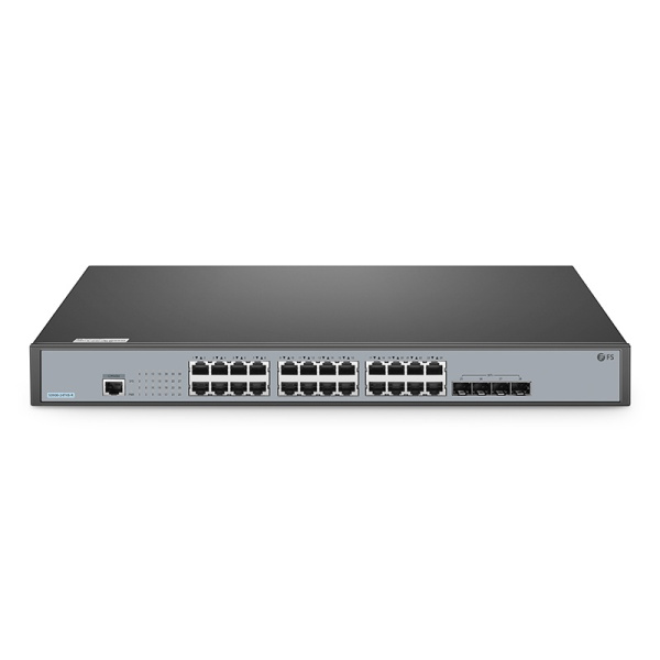 Коммутатор FS S3900-24T4S (L2+, 24 x 1Gb RJ45, 4x 10G SFP+)