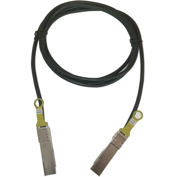 Высокоскоростной кабель HSC-100G QSFP28-2M, пассивный, 100G, 2 м, QSFP28, только для хранения, EEPROM