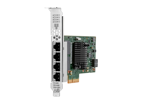 Сетевой адаптер Broadcom BCM5719 Ethernet 1Gb 4‑port BASE‑T OCP3 Adapter for HPE