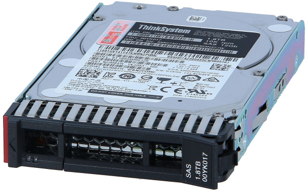 Жесткий диск Lenovo 00YK017, 1.8 ТБ, 10000 об/мин, SAS 12 Гбит/с, 2.5", 512e, G4HS