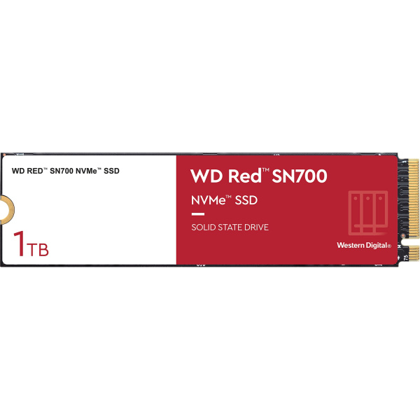 Твердотельный накопитель SSD m2 WD Red SN700 (WDS100T1R0C)